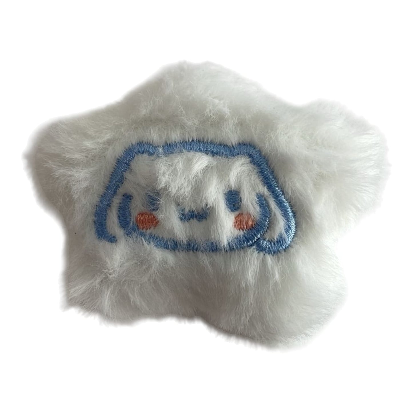 PELUCHE ESTRELLA FLUFFY BLANCA