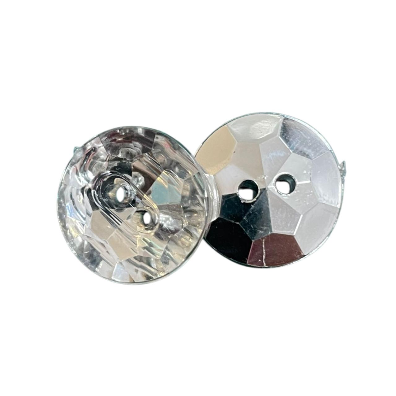 BOTON DIAMANTE CIRCULO #24
