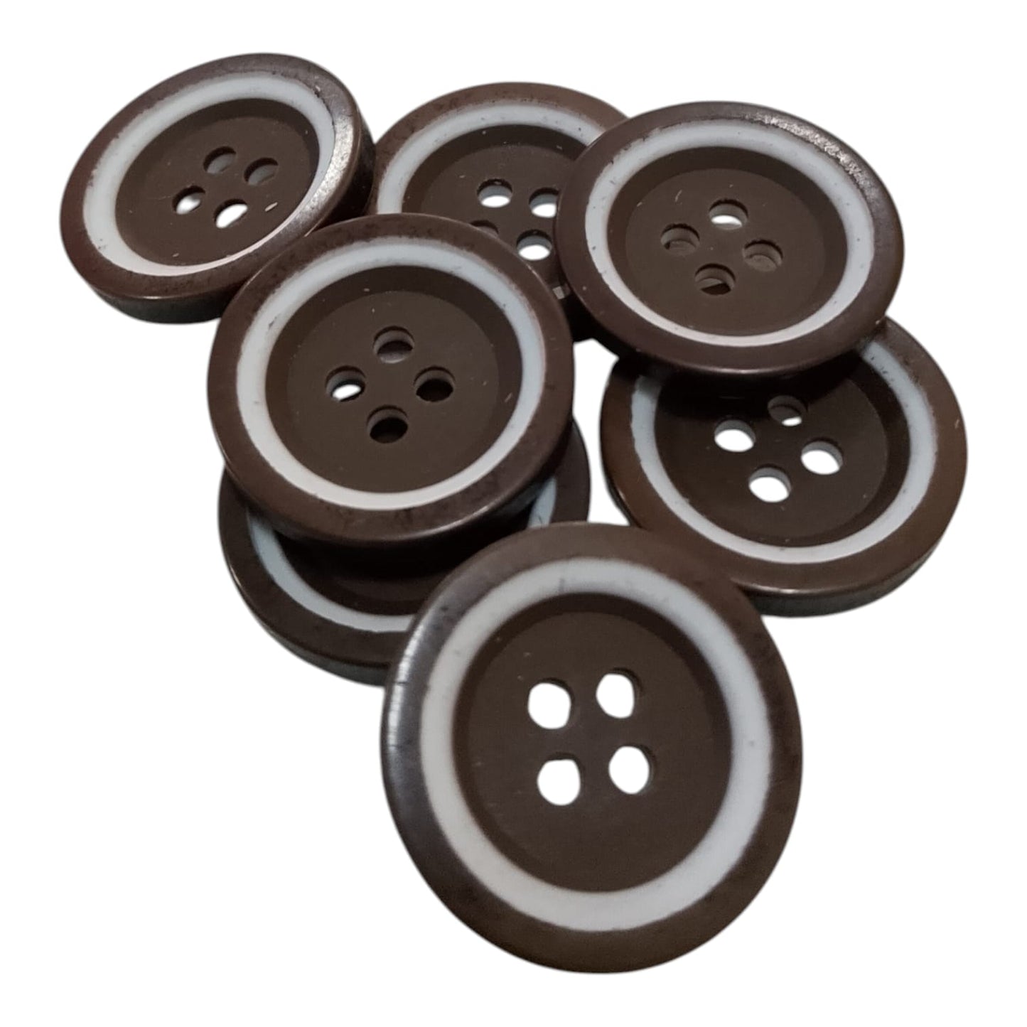 BOTON SASTRE BICOLOR CHOCOLATE #32