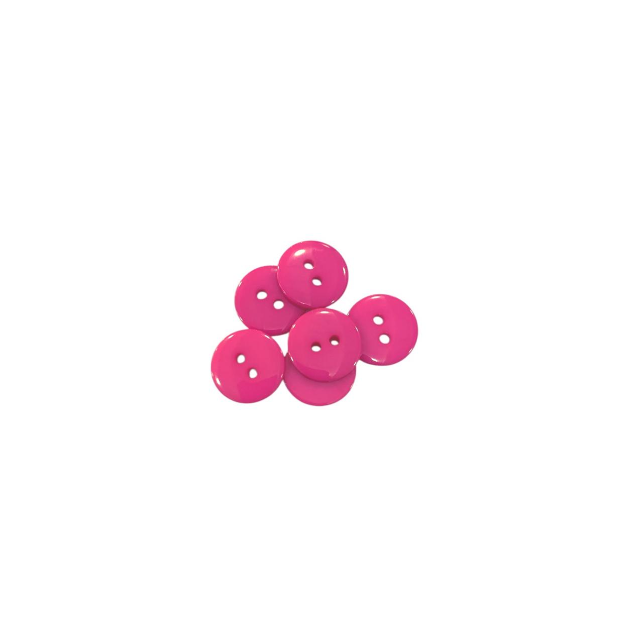 BOTON DE PASTA #24 ROSA FIUSHA GRUESA