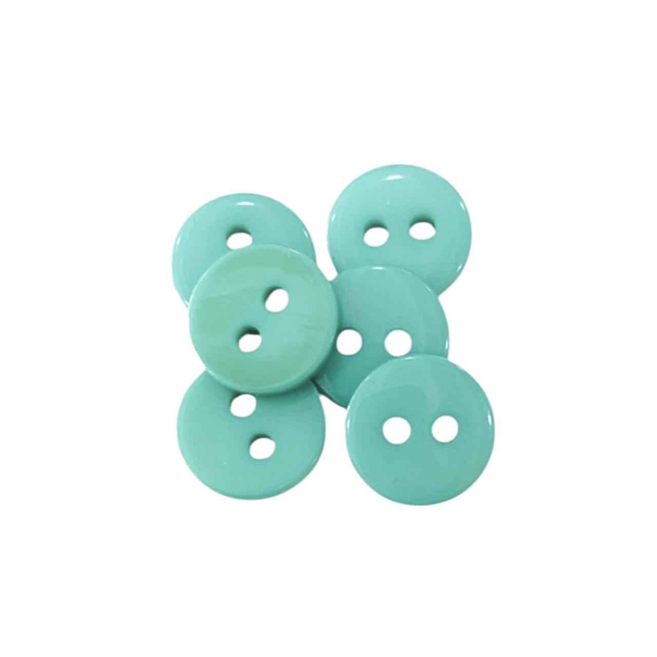 BOTON DE PASTA #24 VERDE MENTA GRUESA