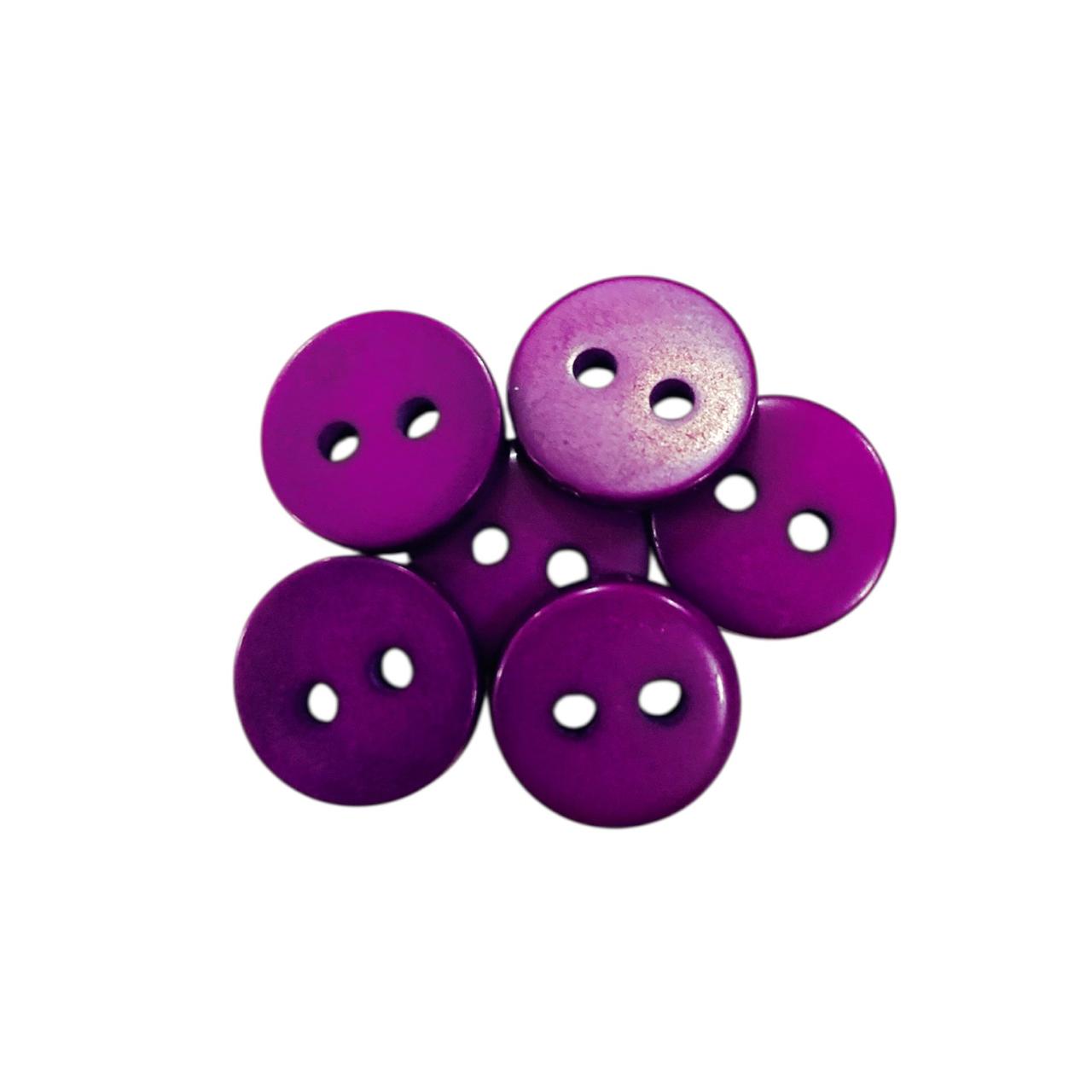 BOTON DE PASTA #20 MORADO GRUESA