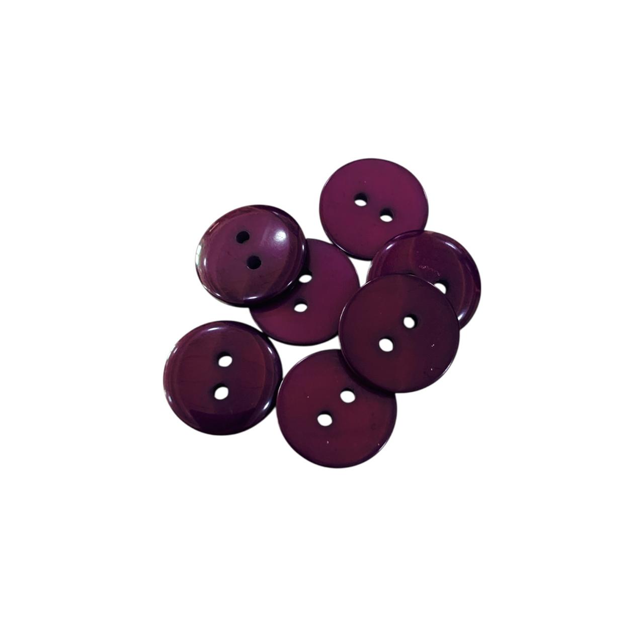 BOTON DE PASTA #30 MORADO GRUESA