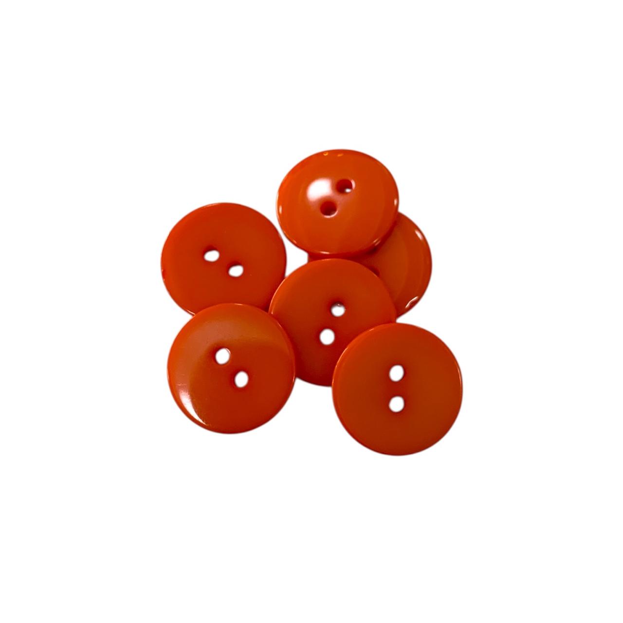 BOTON DE PASTA #30 NARANJA GRUESA