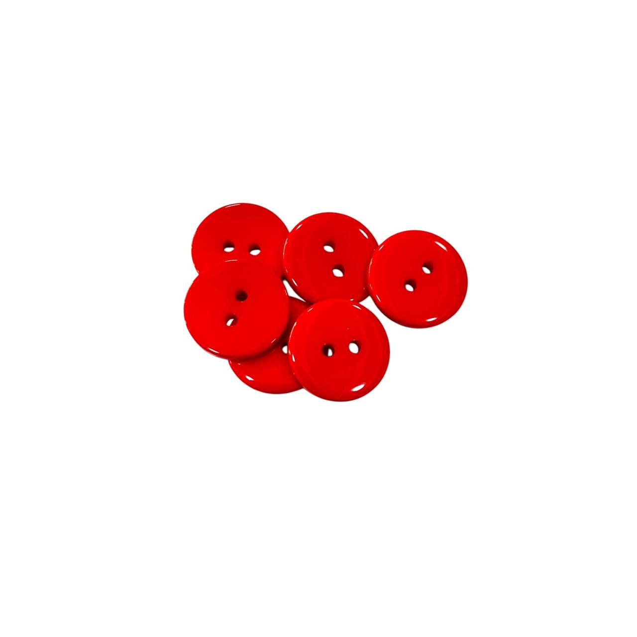 BOTON DE PASTA #30 ROJO GRUESA
