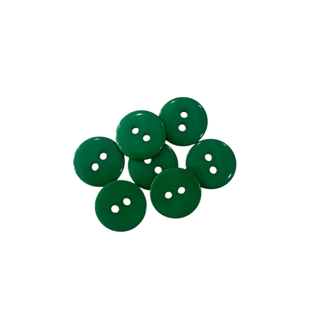 BOTON DE PASTA #24 VERDE BANDERA GRUESA