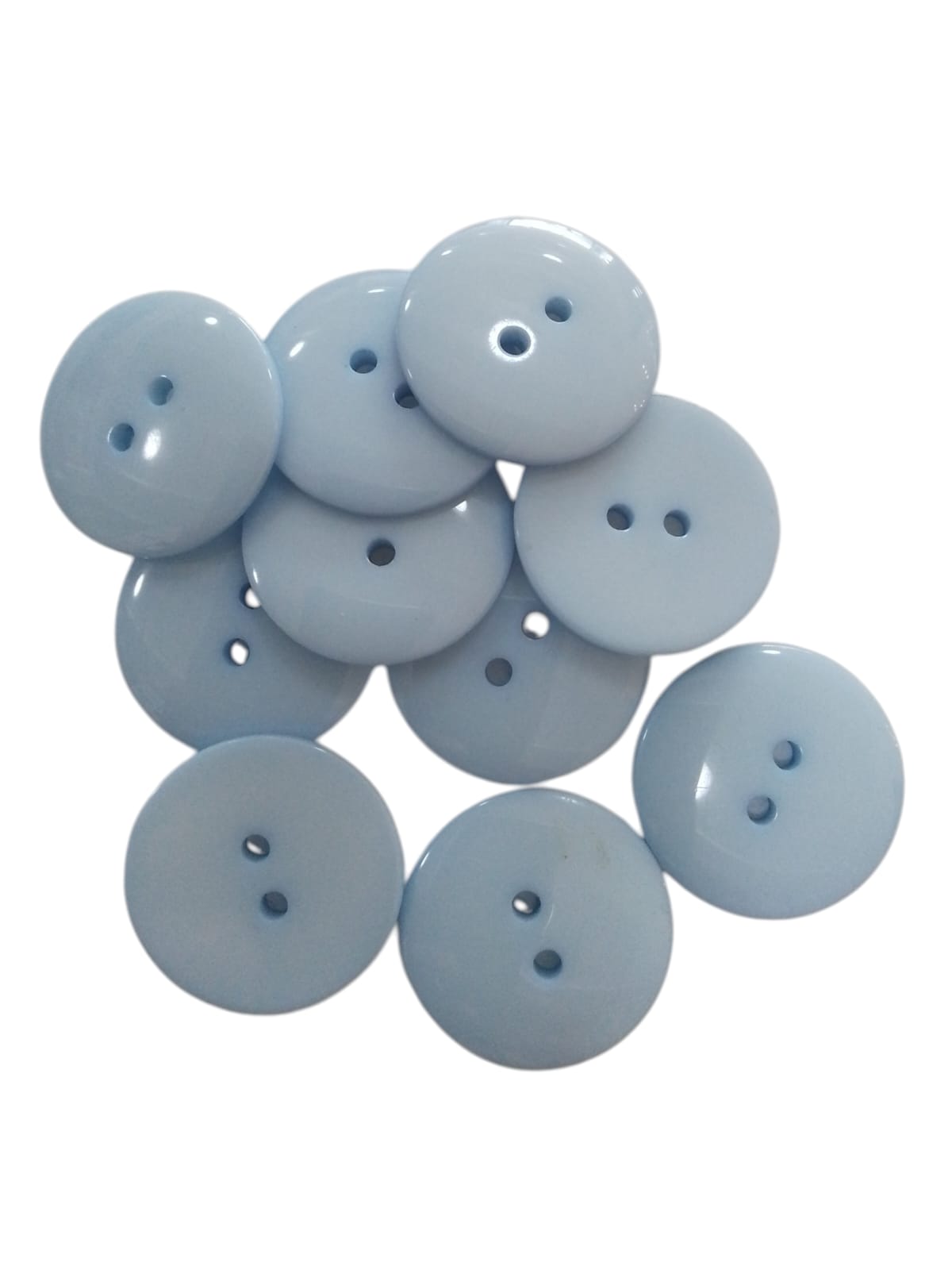 BOTON DE PASTA #36 AZUL CIELO GRUESA