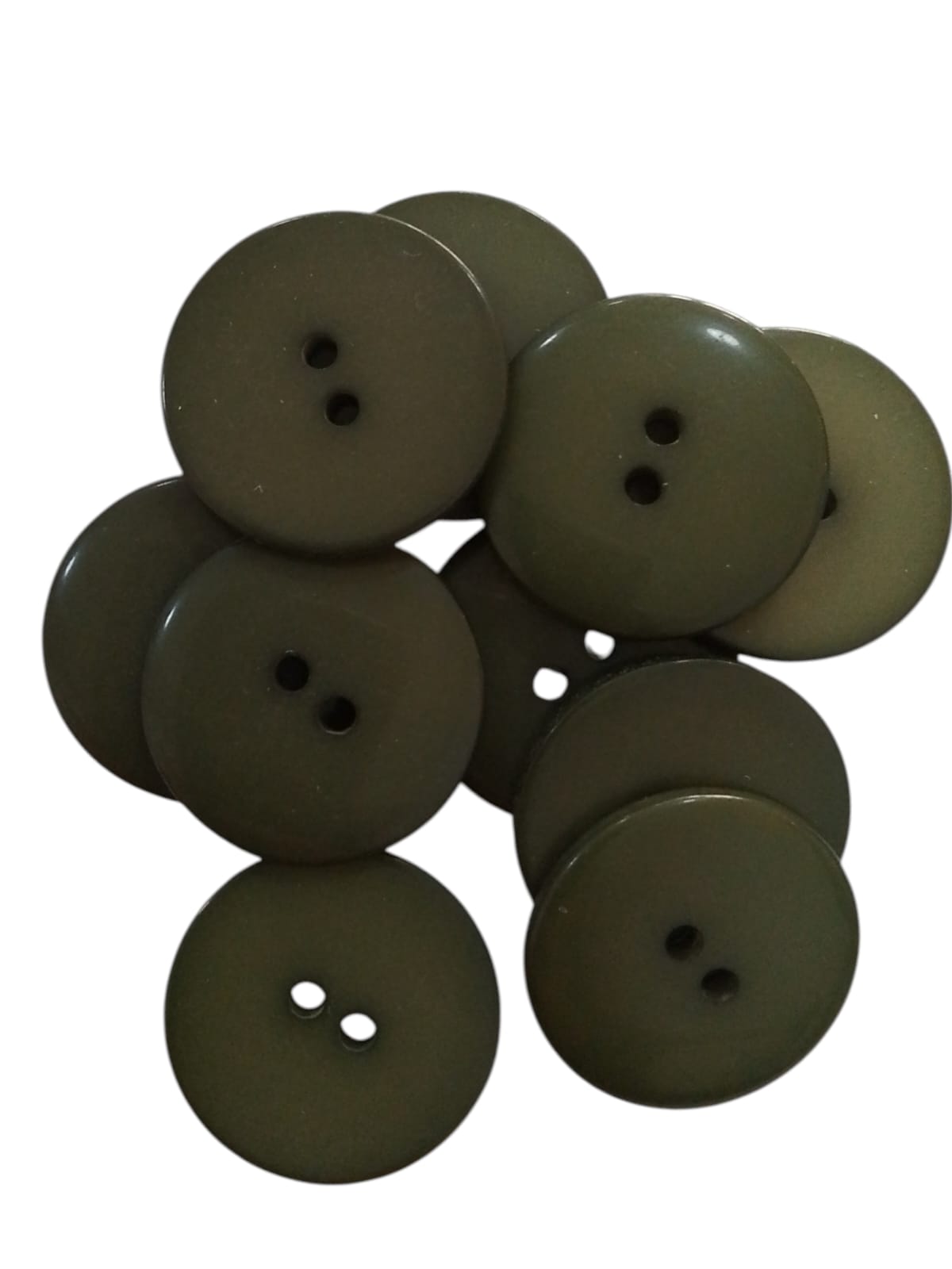 BOTON DE PASTA #36 MILITAR
