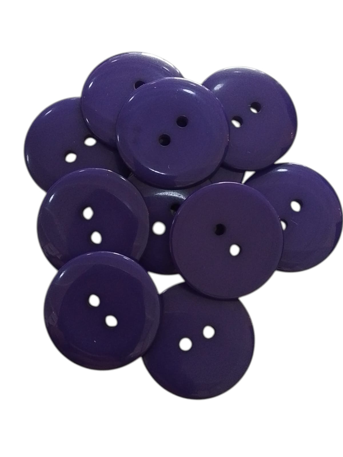BOTON DE PASTA #36 MORADO GRUESA