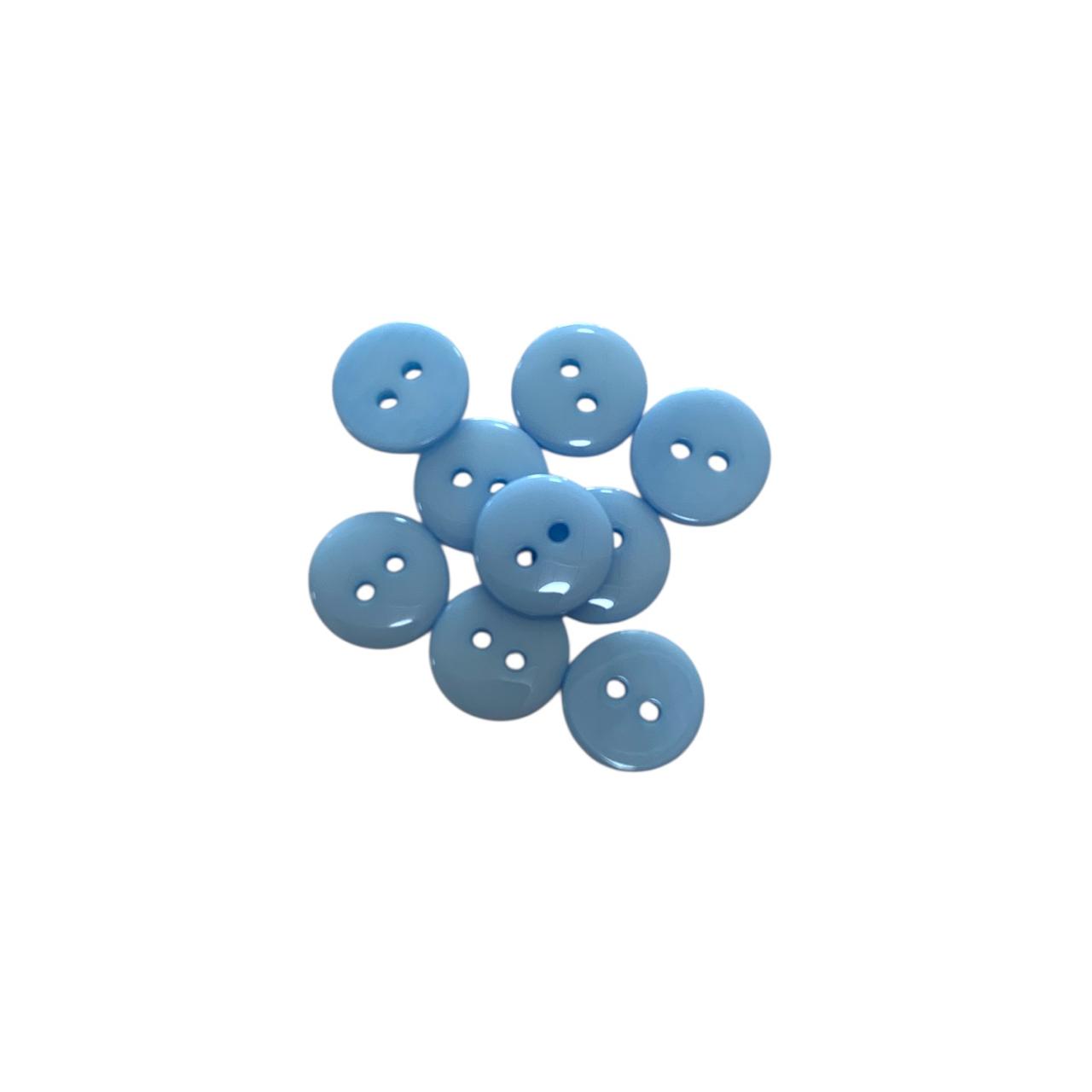 BOTON DE PASTA #20 AZUL CIELO GRUESA