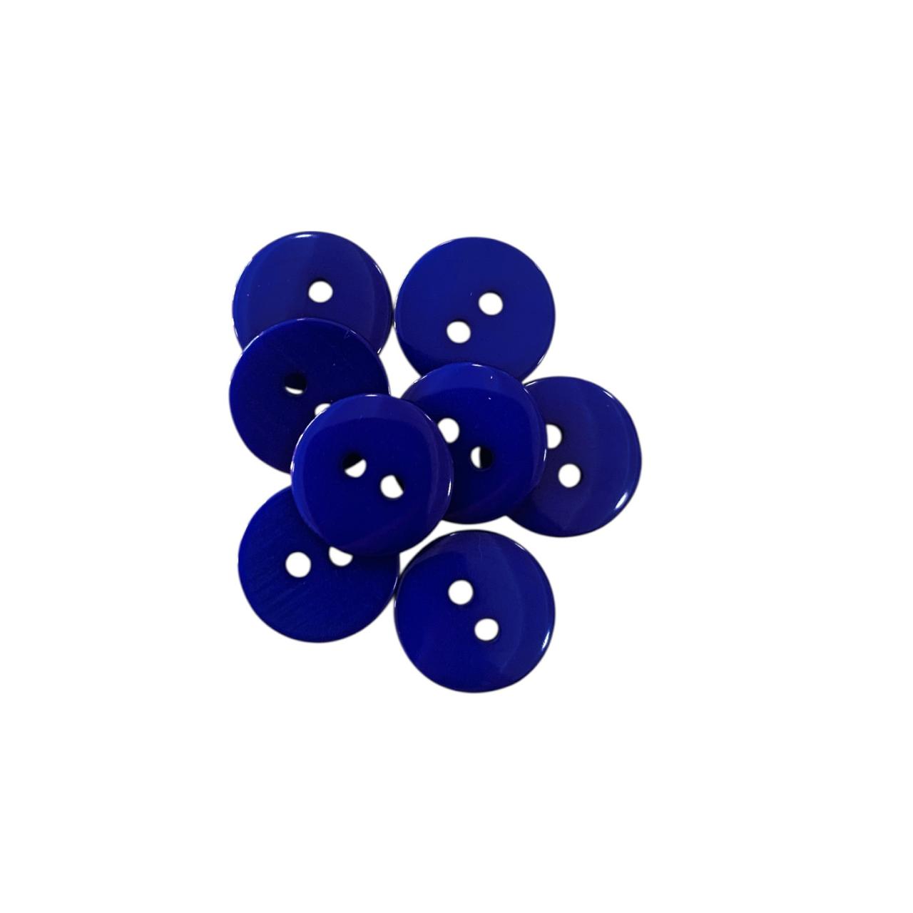 BOTON DE PASTA #24 AZUL REY GRUESA