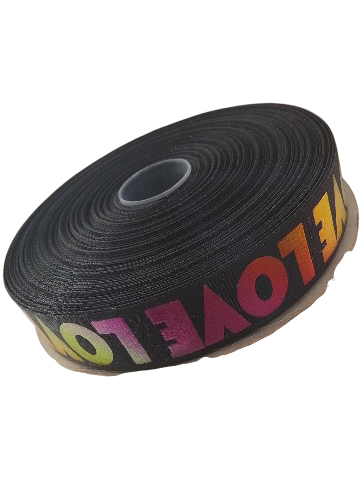 LISTON POPOTILLO 7/8 ESTAMPADO LOVE MULTICOLOR