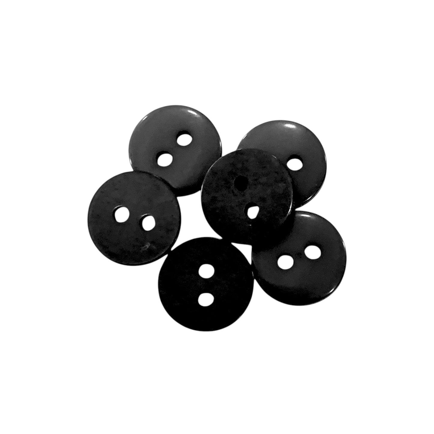 BOTON DE PASTA #16 NEGRO GRUESA