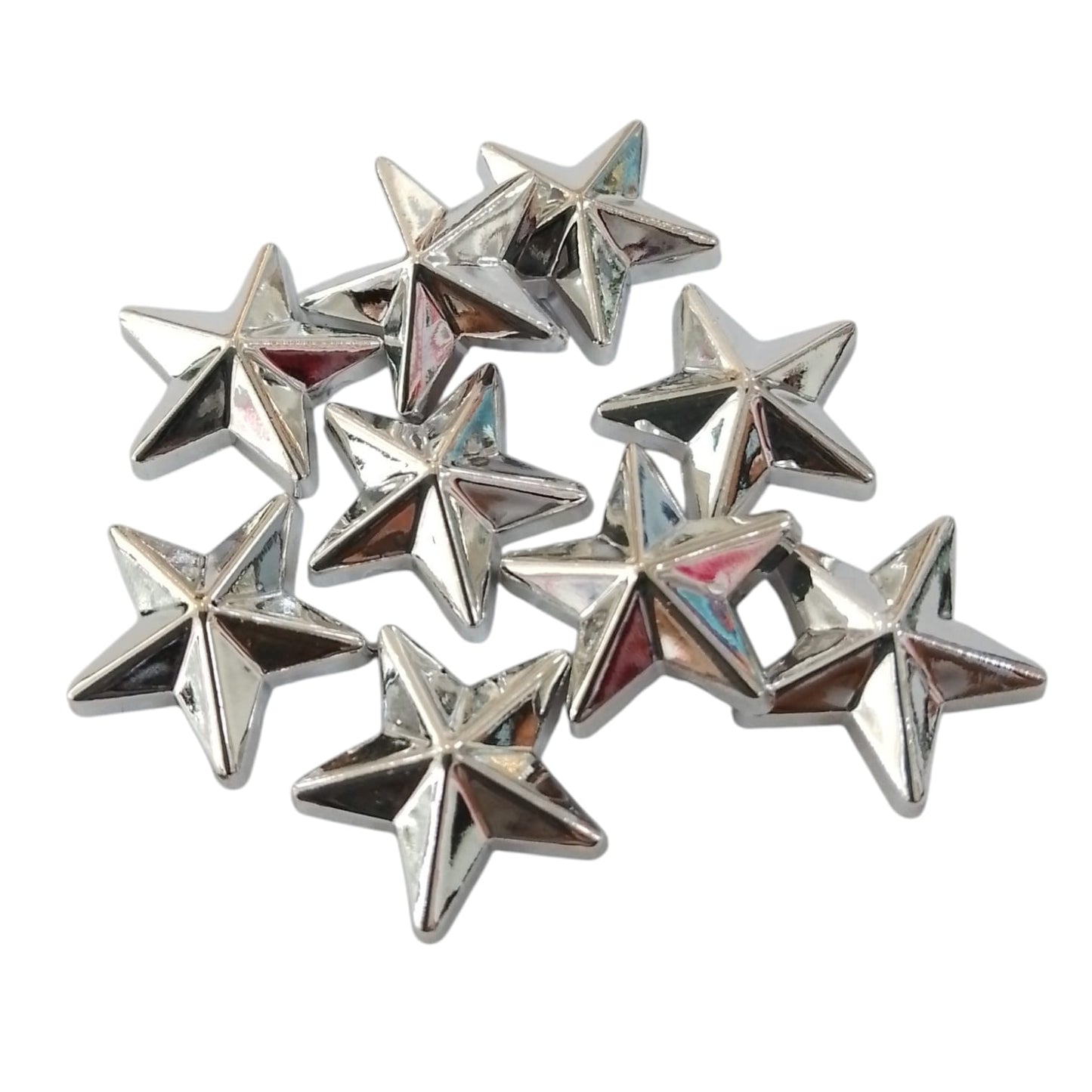 ESTRELLA DE REMACHE PLATA