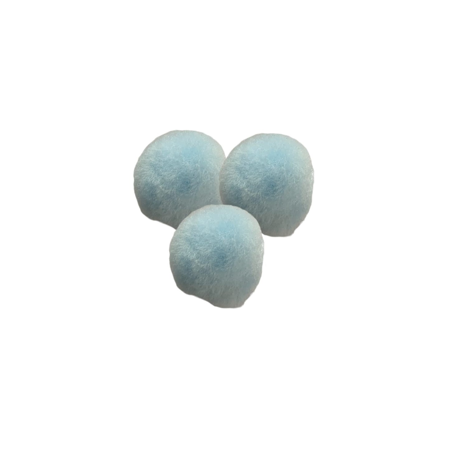 POMPON 18MM LIGHT BLUE