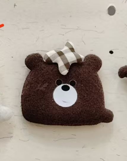 PELUCHE OSO CAFE CON HELADO