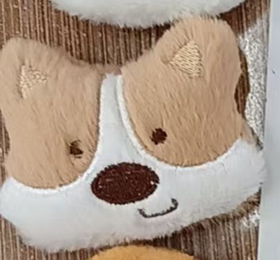 PELUCHE PERRO BICOLOR