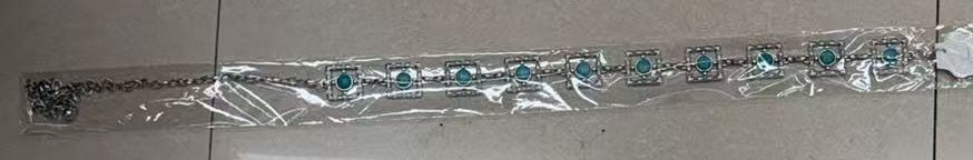 CINTO CON HEBILLA CUADRADA PLATA Y PIEDRA JADE