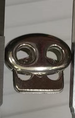 AHORCADOR ALMEJA METAL PLATA