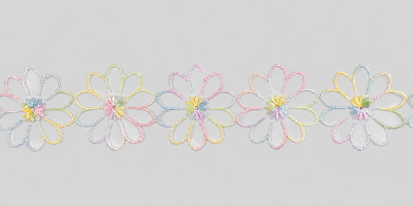 CINTA FLORES MULTICOLOR