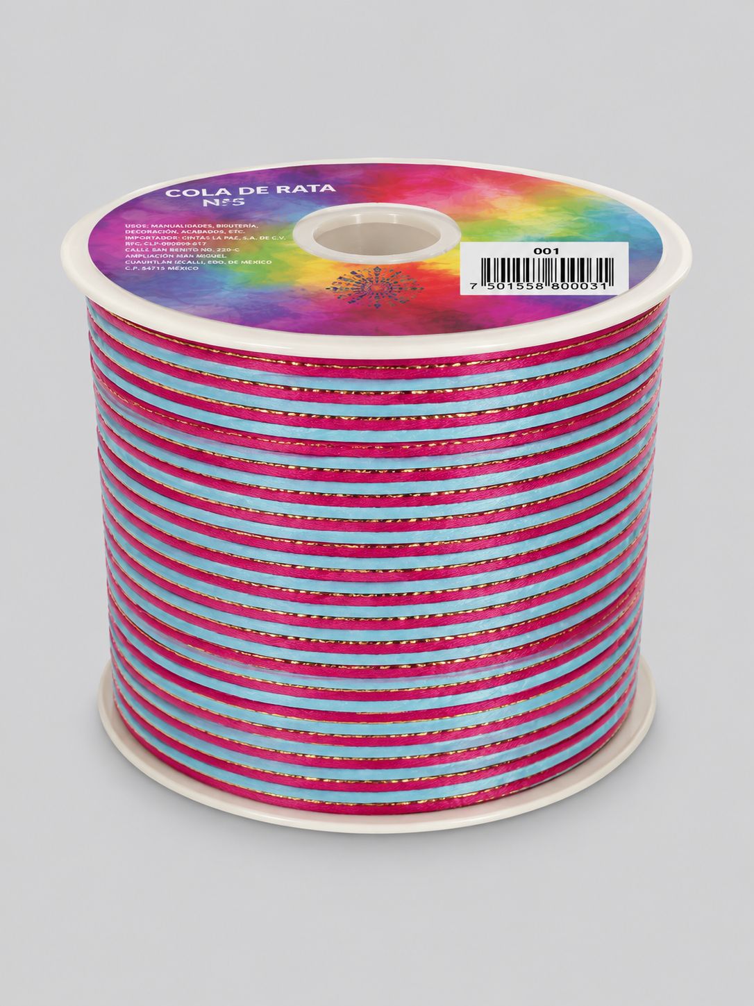 COLA DE RATA RIGIDA MULTICOLOR #48