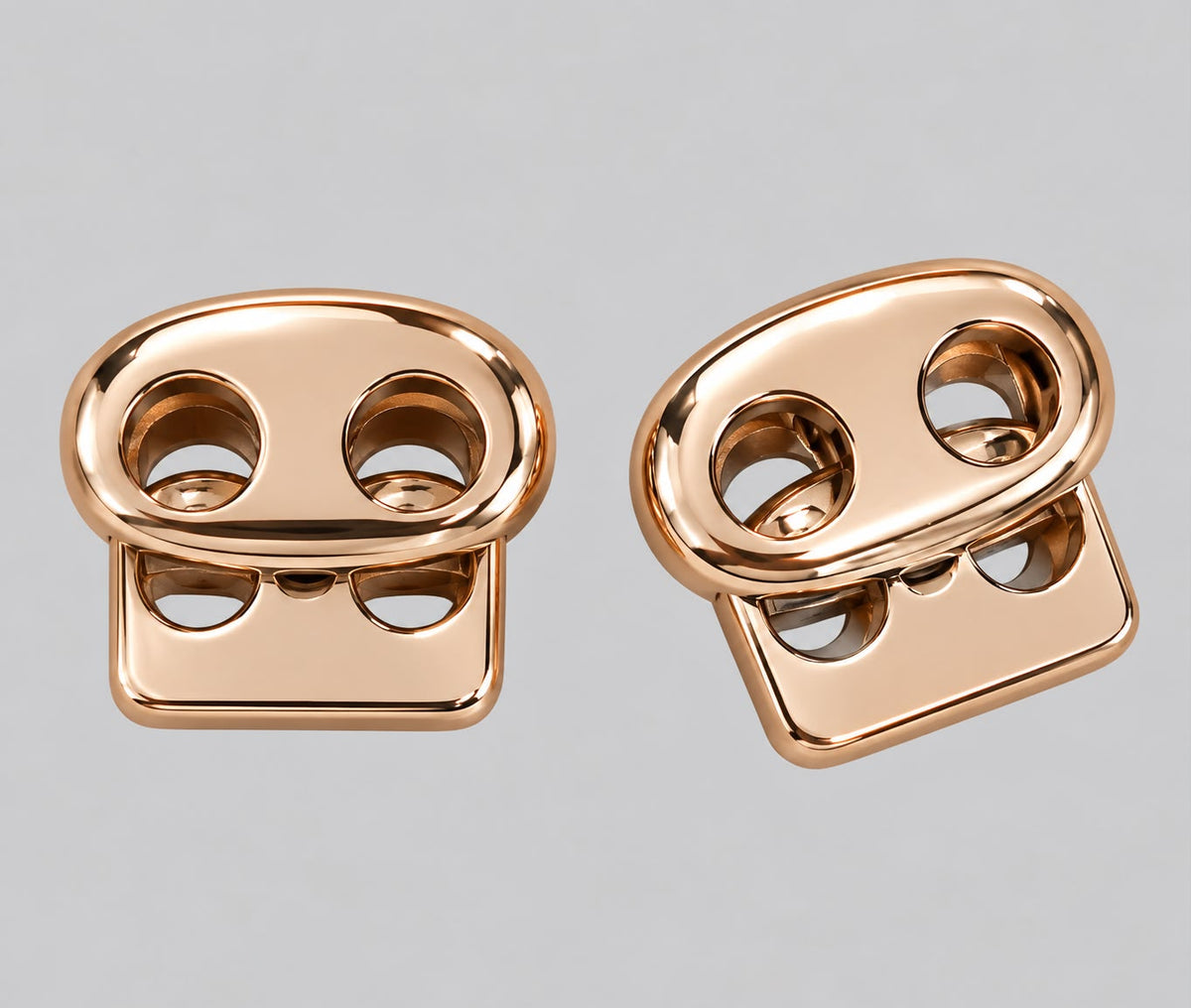 AHORCADOR ALMEJA PLASTICO ORO