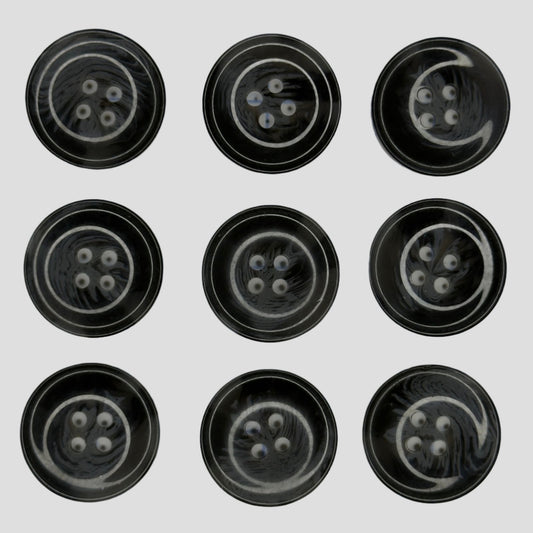BOTONES SASTRE CAZUELA NEGRO #32