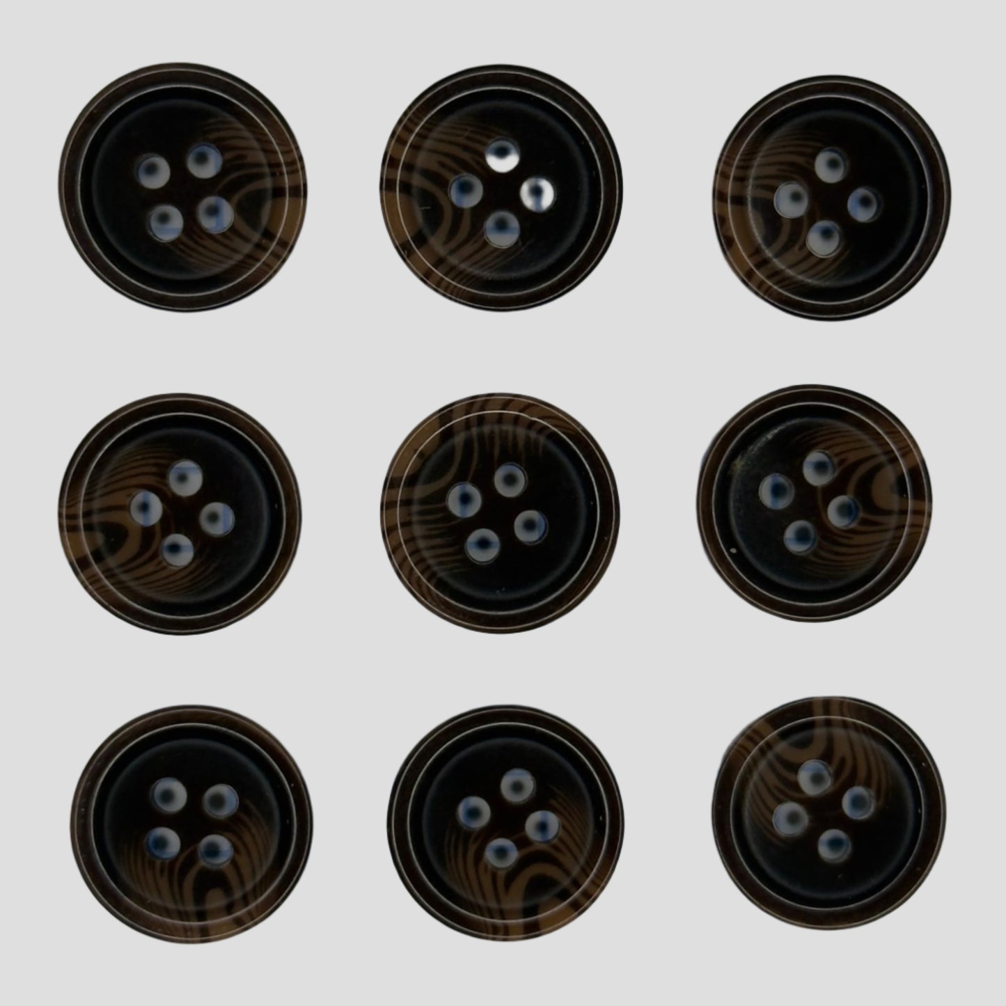 BOTON SASTRE BASTON BRILLO CAFE #24 HO24