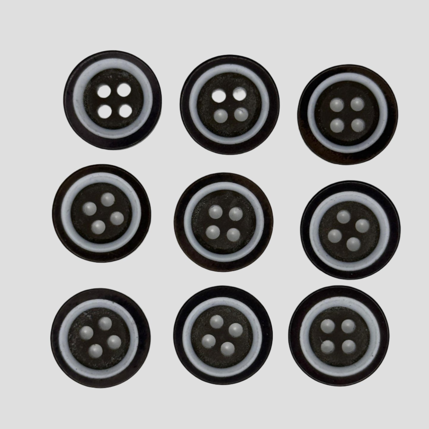 BOTON SASTRE BICOLOR CHOCOLATE #24