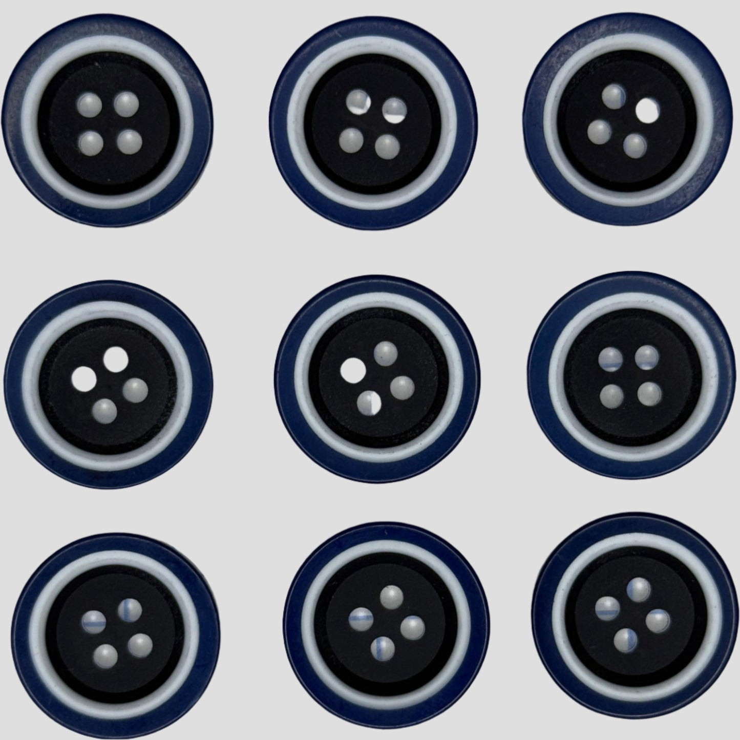 BOTON SASTRE BICOLOR REY #32