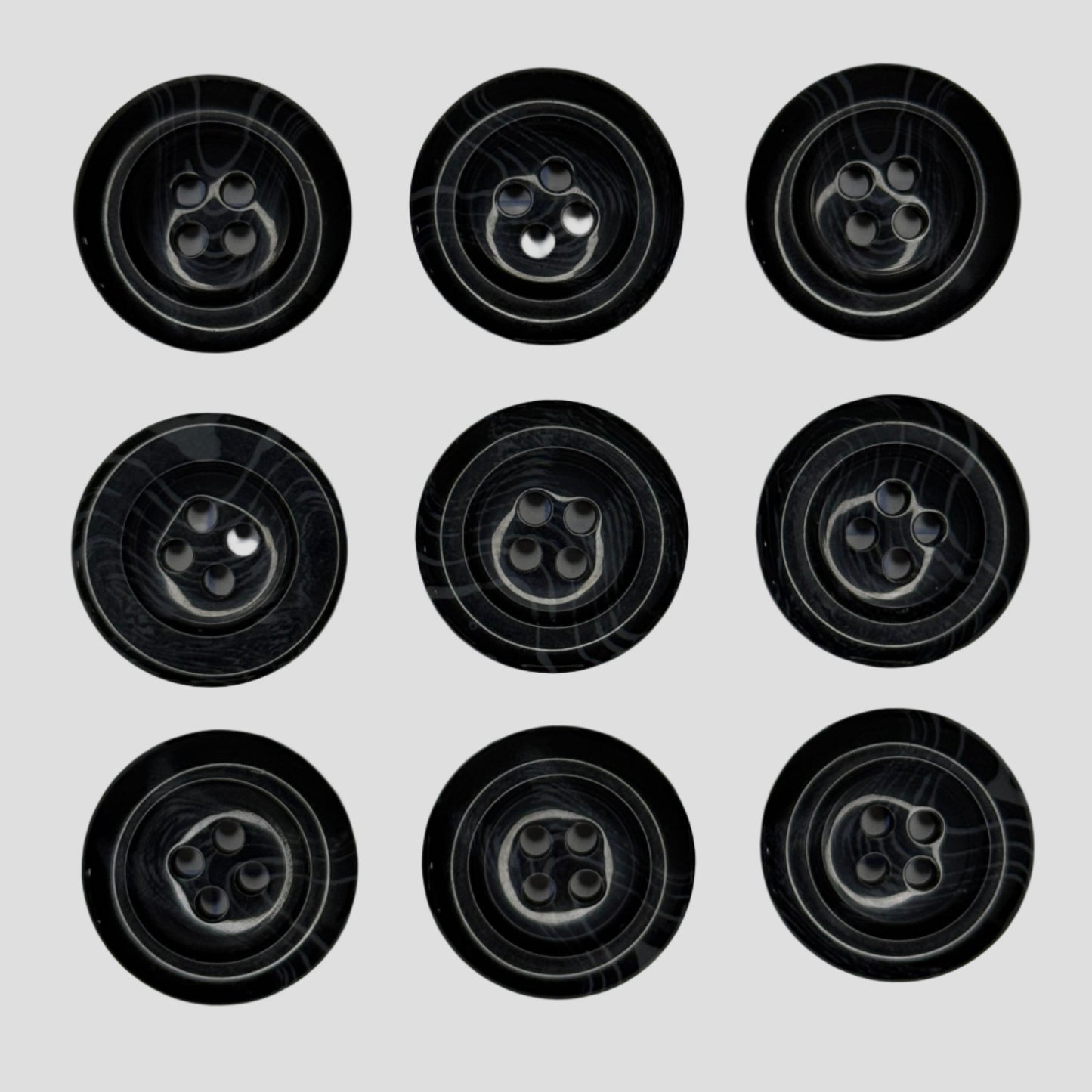 BOTON SASTRE RANA NEGRO #32