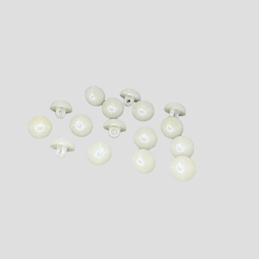 BOTON 1/2 PERLA BLANCO #18