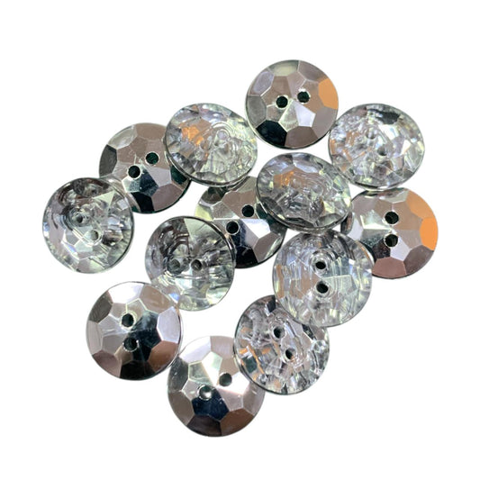 BOTON DIAMANTE CIRCULO #24