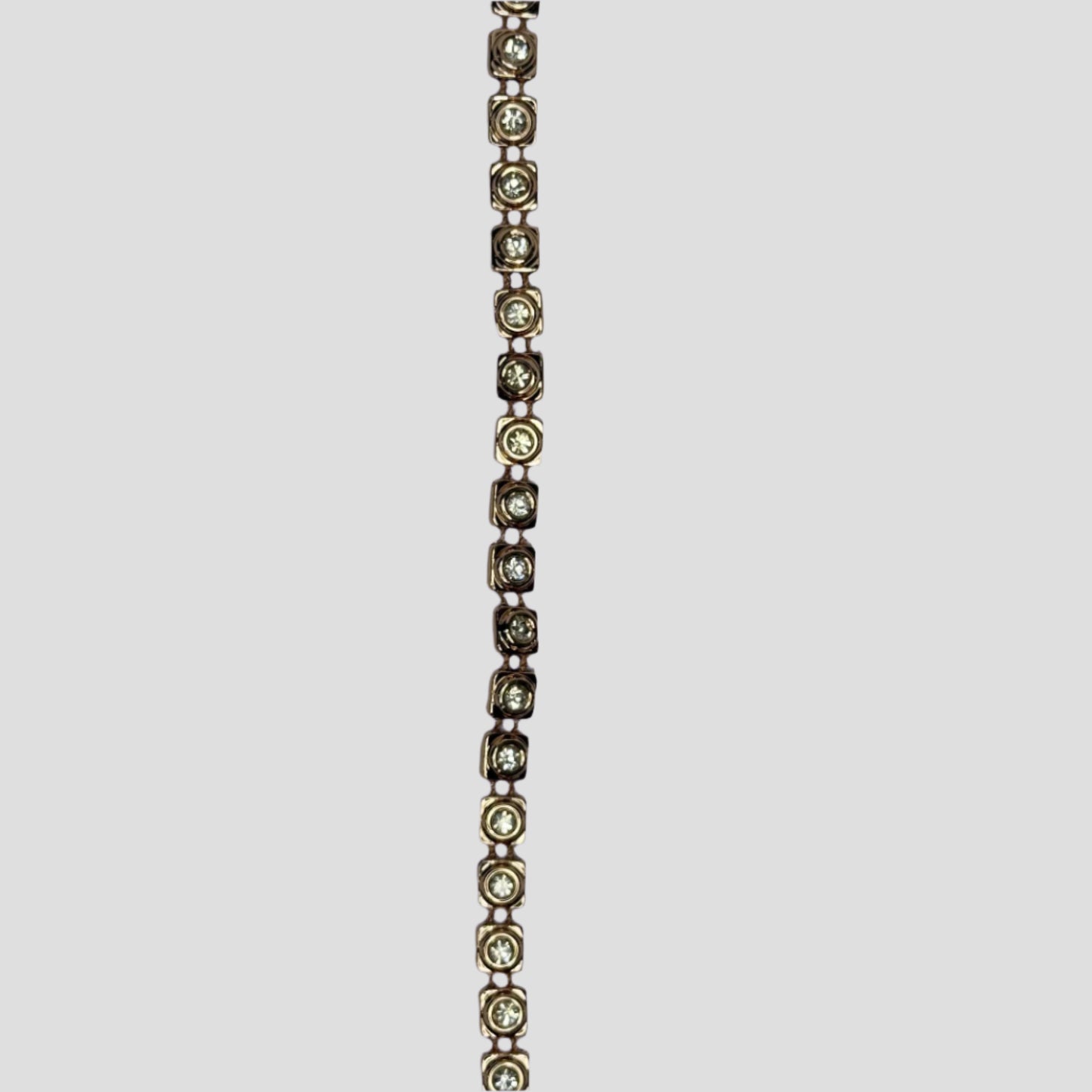 CADENA CUADRO ORO ROSA