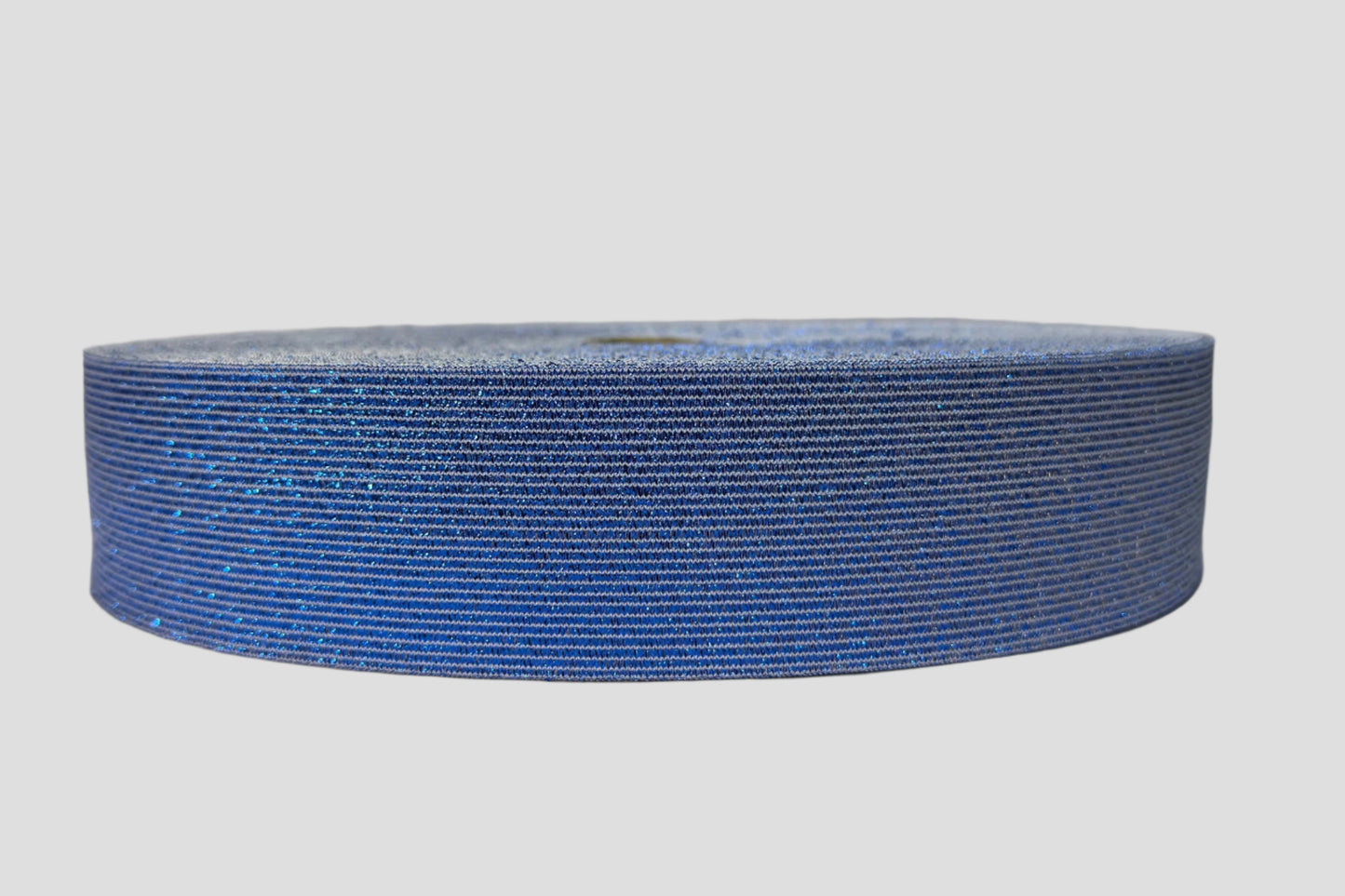 Elastico Lurex Azul Rey 30L