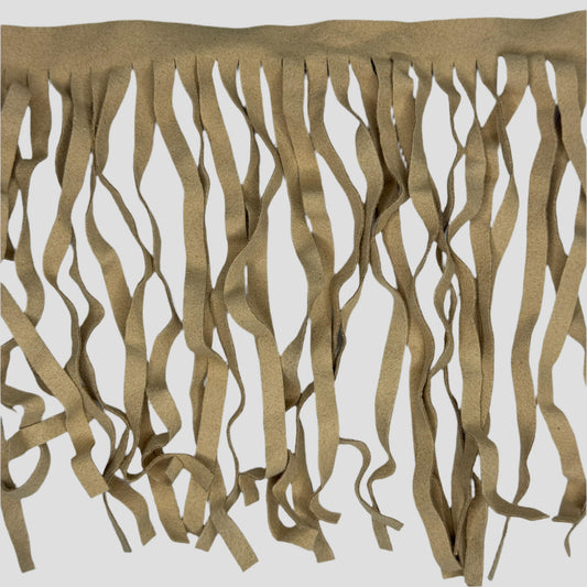 FLECO BEIGE LISO GAMUZA