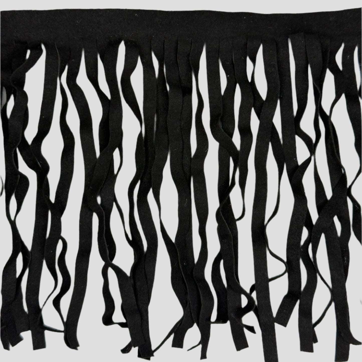 FLECO NEGRO LISO GAMUZA
