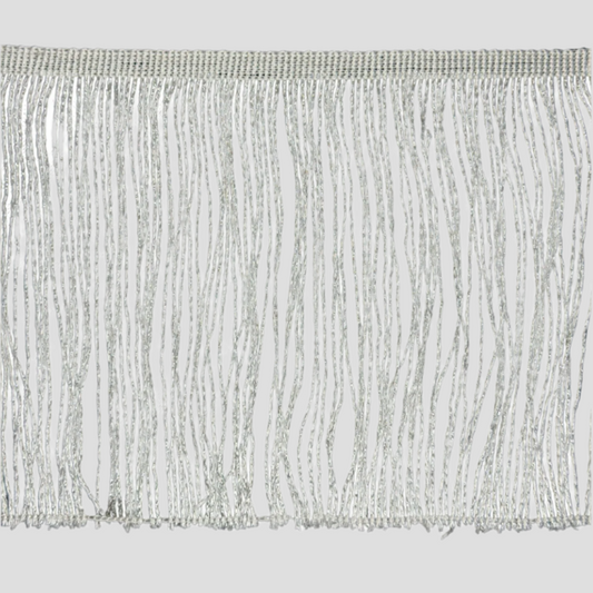 FLECO SEDA/LUREX PLATA 15CM