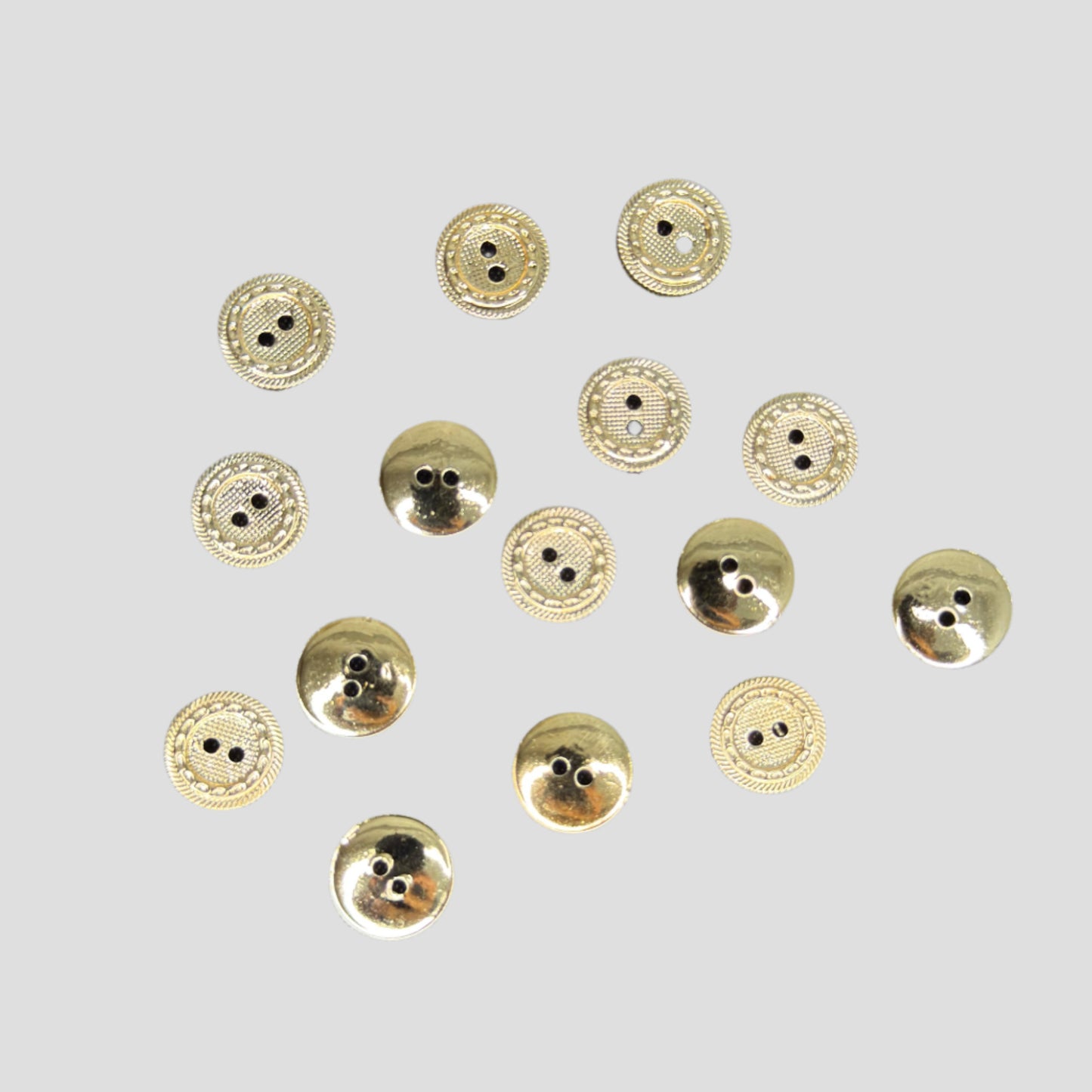 BOTON DE FIGURAS #20 ORO ROSA H-142