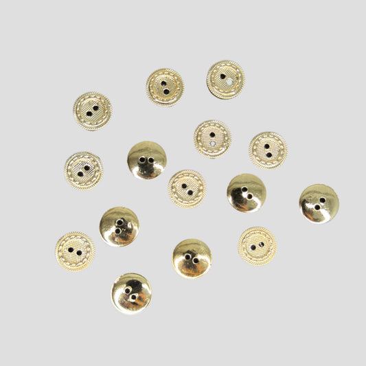 BOTON DE FIGURAS #20 ORO ROSA H-142