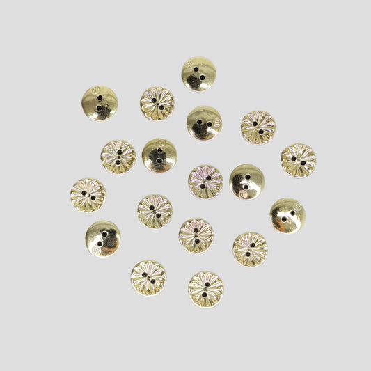 BOTON DE FIGURAS #20 ORO ROSA H-042
