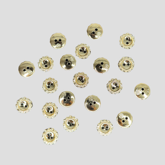BOTON DE FIGURAS #20 ORO ROSA H-244
