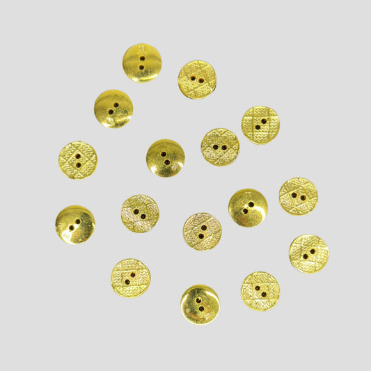 BOTON DE FIGURAS #20 ORO AM K-008