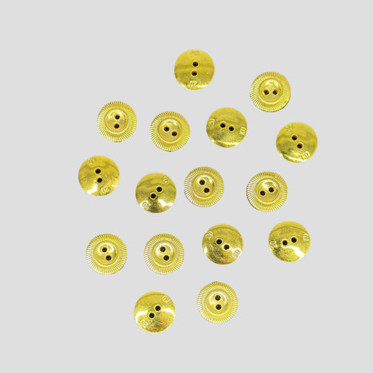 BOTON DE FIGURAS #20 ORO AM K-041
