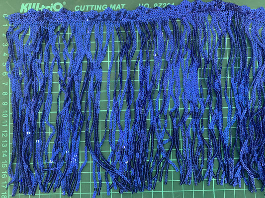 FLECO DE LENTEJUELA AZUL REY
