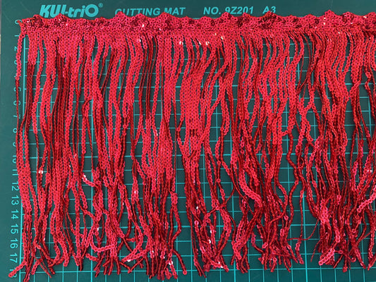 FLECO DE LENTEJUELA ROJO