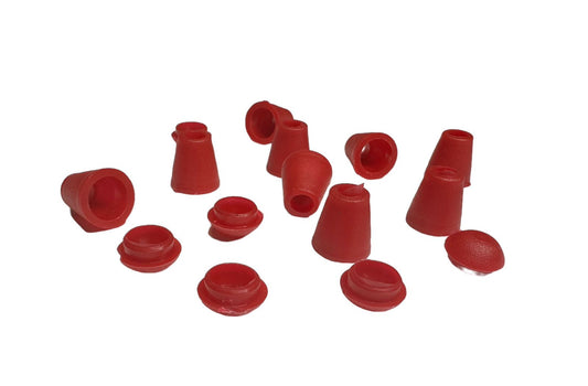 BELLOTA DE PLASTICO ROJO