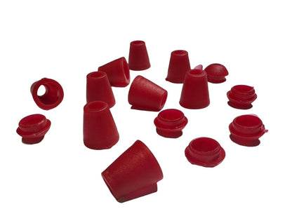 BELLOTA DE PLASTICO ROJO