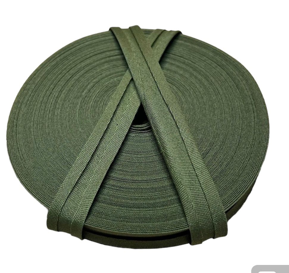 BIES POLIESTER VERDE MILITAR