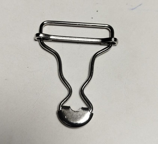 HEBILLA PARA OVEROL NIQUEL 25MM